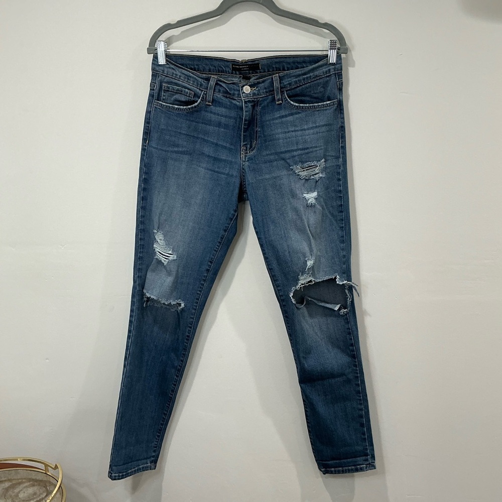 Flying Monkey Distressed Denim Skinny Jeans - Picture 2 of 7